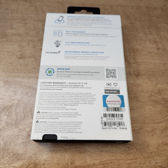 Presidio 2 Grip Magnetic Case for Apple iPhone 14 Pro (6.1") - Coastal Blue - Picture 2 of 7